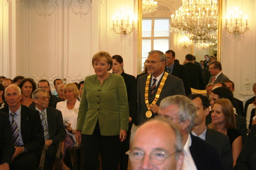 Angela Merkel és Kengyel Miklós