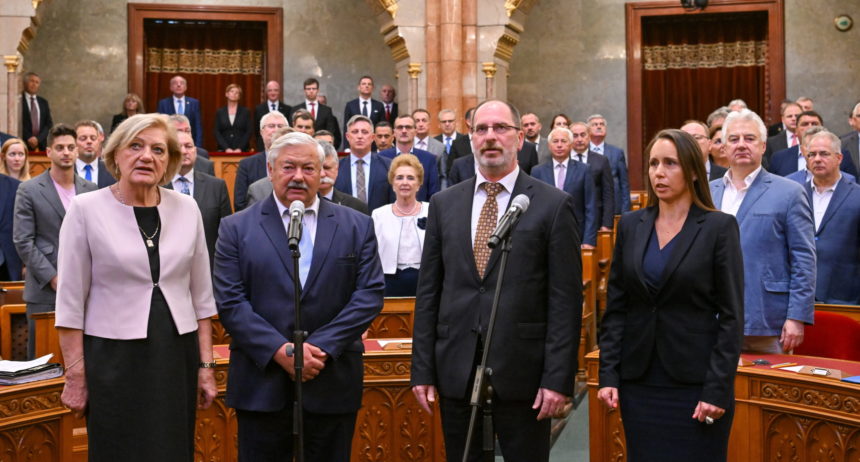 Négy új alkotmánybírót választott az Országgyűlés