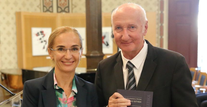 Közönségdíjat nyert a Széchenyi Egyetem Kukorelli István tiszteletére készített tanulmánykötete a Magyar Jogi Könyvszalon seregszemléjén