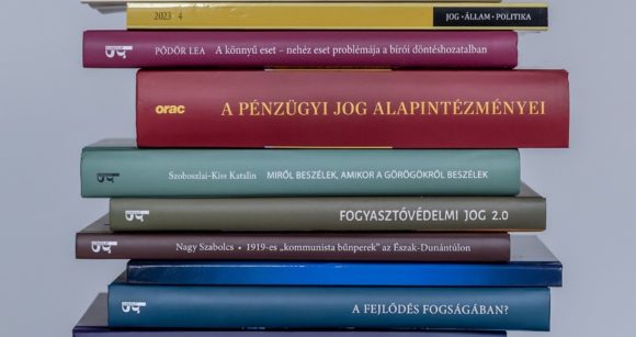 Libri facultatis iuris prudantiae – 25 kötetet mutattak be a győri jogi kar rendhagyó könyvbemutatóján