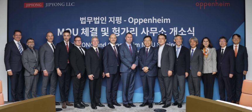 Korea Desk nyílt Budapesten – Az Oppenheim szándéknyilatkozatot írt alá az egyik legelismertebb koreai ügyvédi irodával