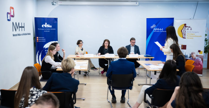 Az influenszer szülők megítélése médiatudatossági, adatvédelmi, etikai és jogi szempontból – Az NMHH adott otthont az ELSA Hungary Országos Perbeszédmondó Versenynek