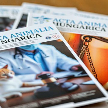Megjelent az Acta Animalia Hungarica – hiánypótló, kétnyelvű állatvédelmi tudományos folyóirat – Elérhető az első két lapszám online és nyomtatásban is! Megjelent az Acta Animalia Hungarica – hiánypótló, kétnyelvű állatvédelmi tudományos folyóirat – Elérhető az első két lapszám online és nyomtatásban is!