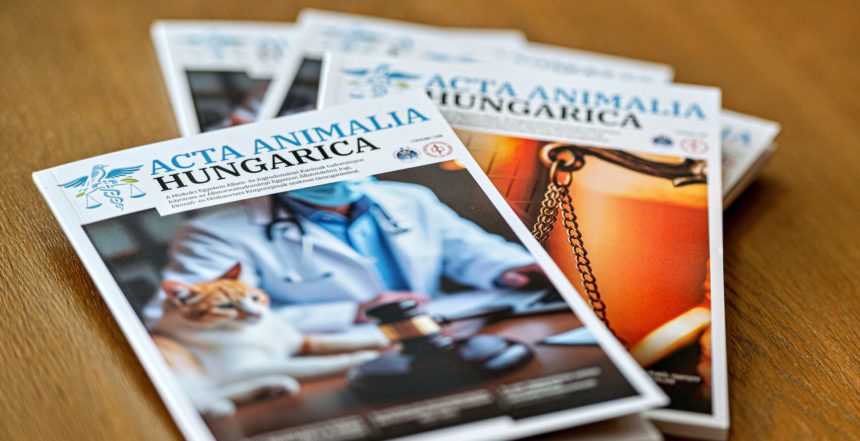 Megjelent az Acta Animalia Hungarica – hiánypótló, kétnyelvű állatvédelmi tudományos folyóirat – Elérhető az első két lapszám online és nyomtatásban is!