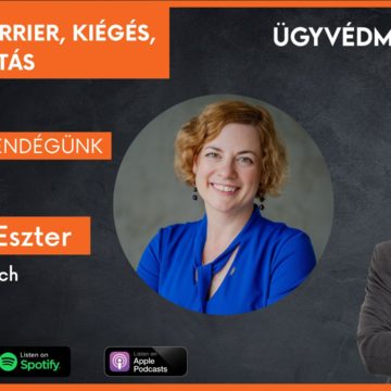 Jogászi karrier, kiégés, karrierváltás – Ügyvédmarketing Podcast – Beszélgetés Bodnár Eszter jogászból lett coach-csal Jogászi karrier, kiégés, karrierváltás – Ügyvédmarketing Podcast – Beszélgetés Bodnár Eszter jogászból lett coach-csal