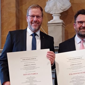 Példa nélkül! – Két ELTE-s jogászprofesszort tüntetett ki egyszerre a Göttingeni Egyetem