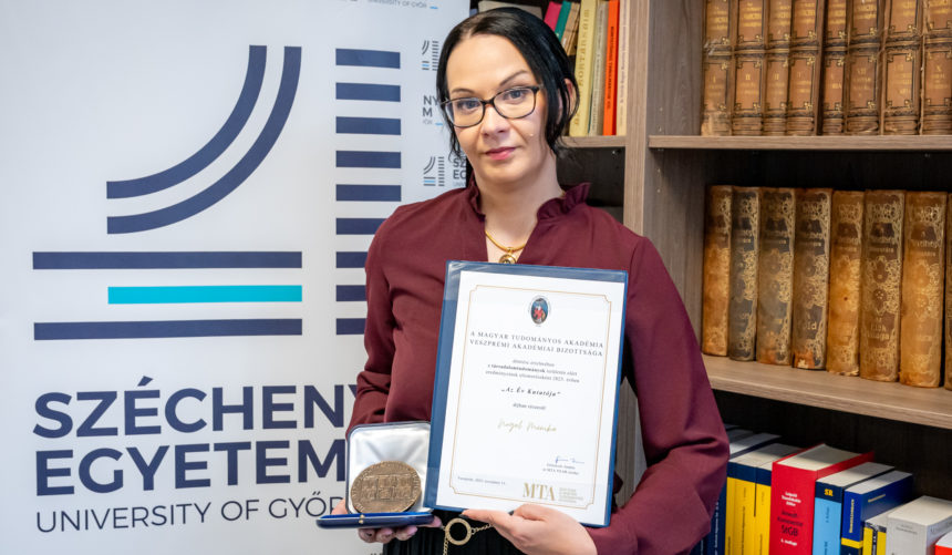 Év Kutatója 2025 – A győri jogi kar Doktori Iskolájának tudományos igazgatója részesült idén az MTA rangos elismerésében