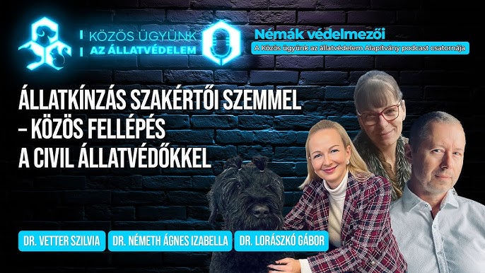 Küzdelem az állatkínzás ellenében – igazságügyi állatorvos szakértő és állatvédelmi szakjogász szemmel – A Némák védelmezői podcast legújabb epizódja ITT meghallgatható!